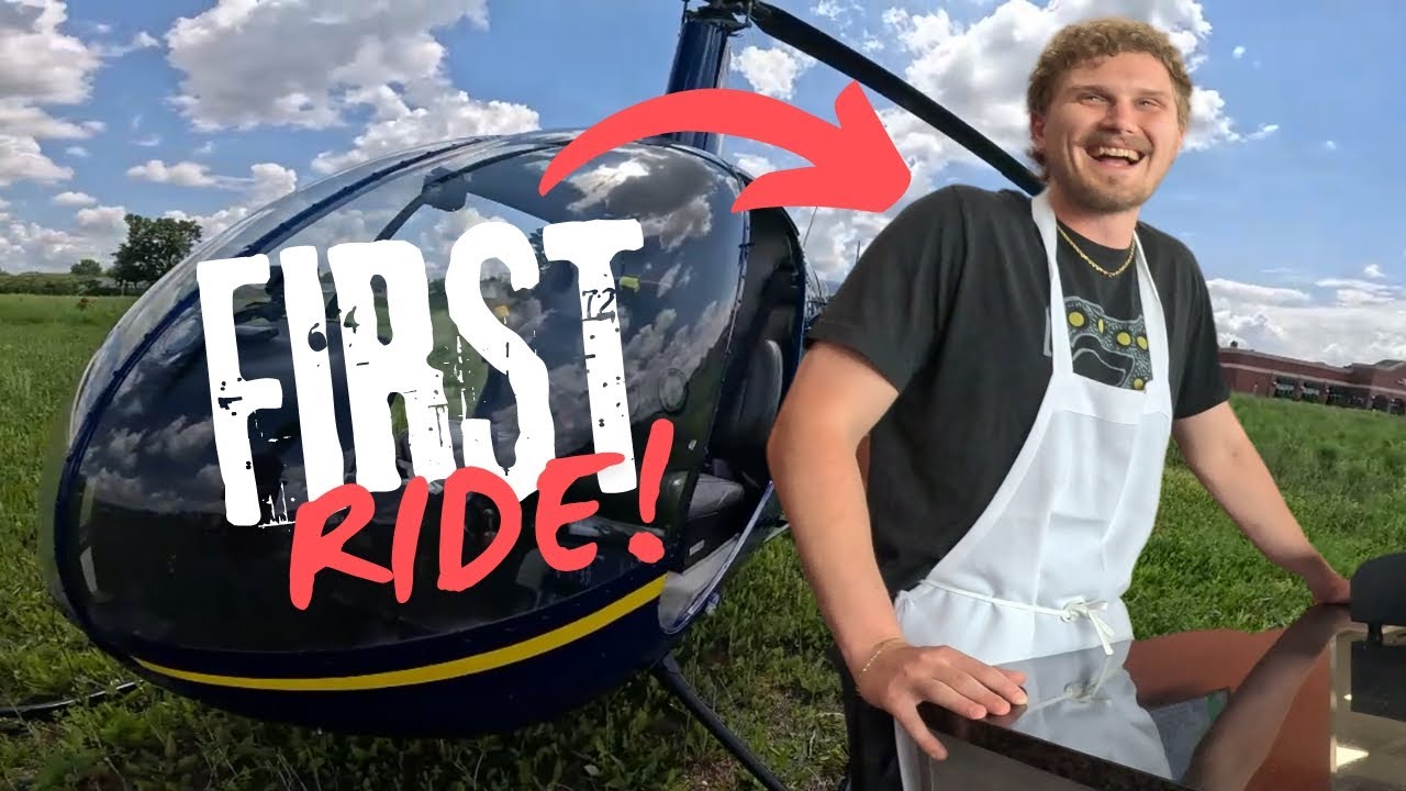 You won't believe this helicopter surprise!