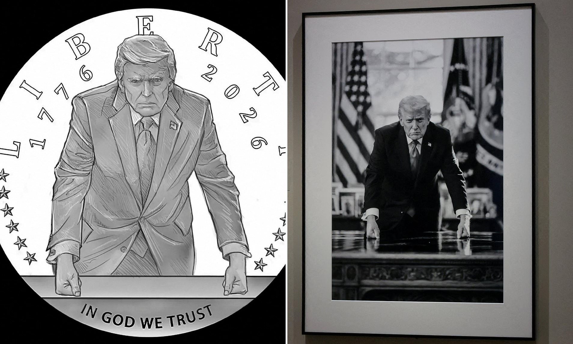 Trump set to feature on 24-carat gold coin to celebrate 250 years of ...
