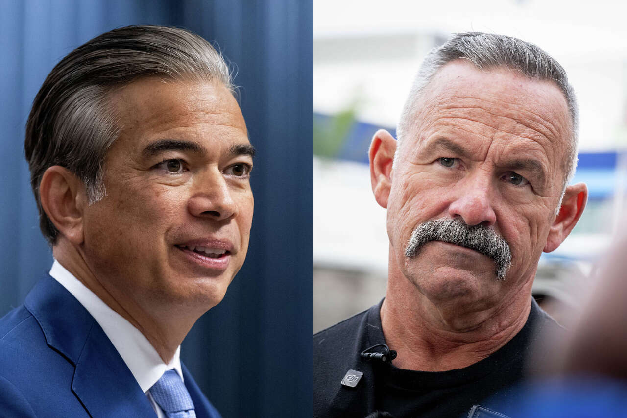 Republican candidate for governor spars with AG Bonta over local election conspiracy<br><br>