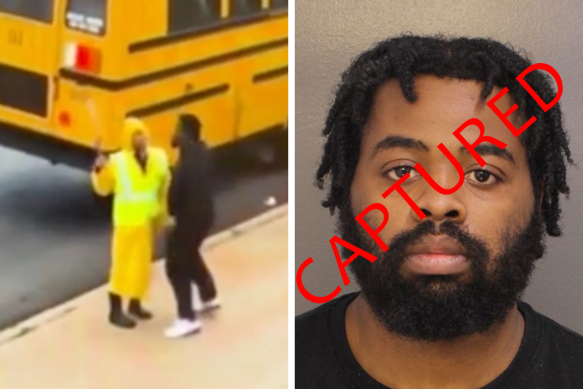 Crossing guard punched on video resigns, cops arrest suspect<br>