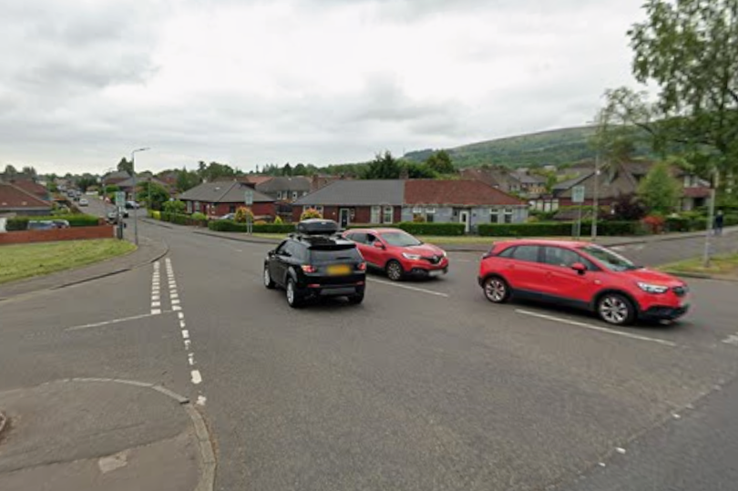 Two people rushed to hospital after crash closed Balloch street