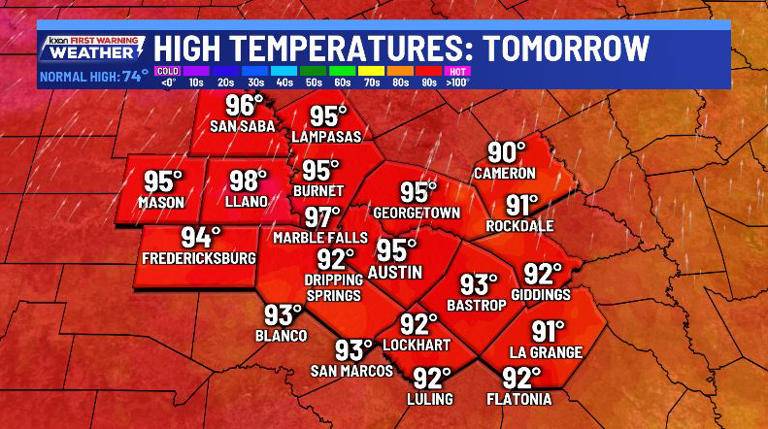 Toasty, record highs this weekend, sunny skies