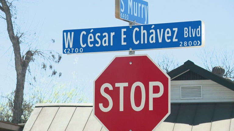City officials share next steps on César E Chávez Boulevard renaming ...
