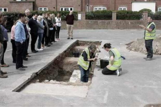Site preparations under way for eight-week archaeological dig at former ...