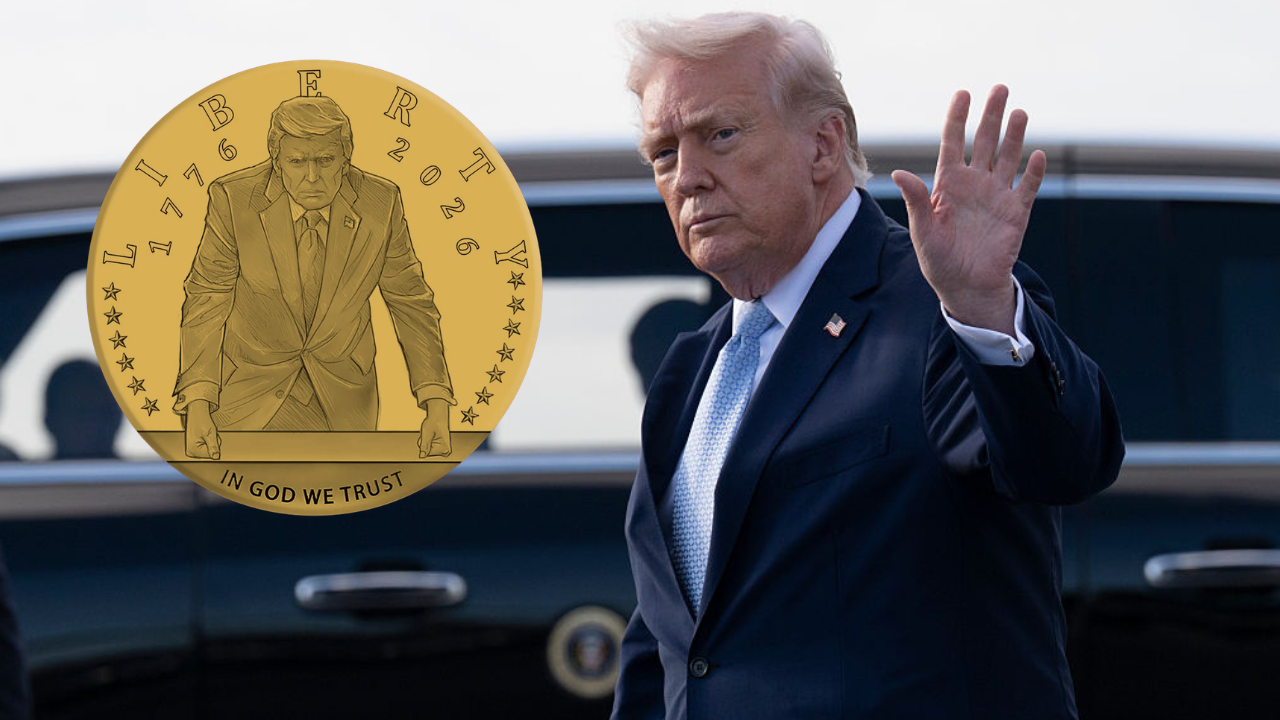 Trump-appointed panel approves US gold coin with image of President Trump