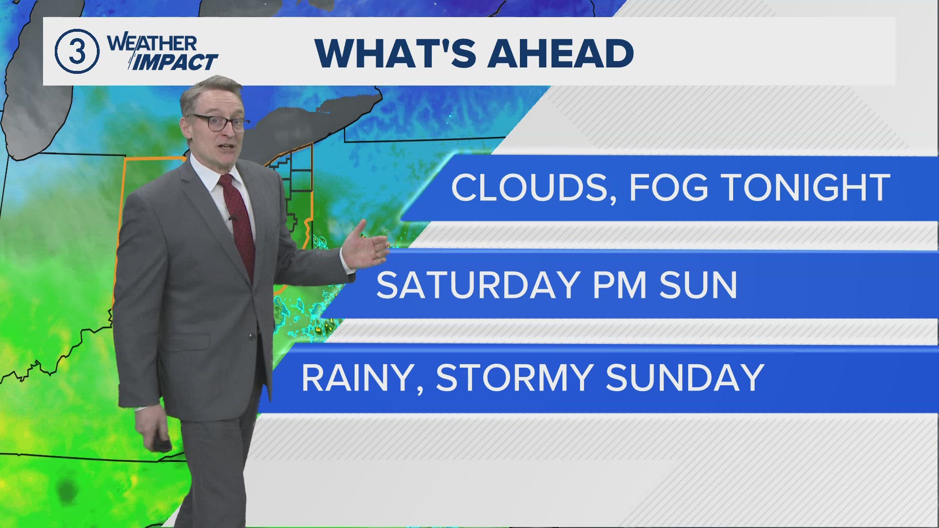 Northeast Ohio weather forecast: Saturday sun, rainy and stormy Sunday