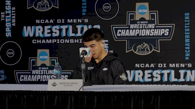 Aden Valencia NCAA semifinal press conference