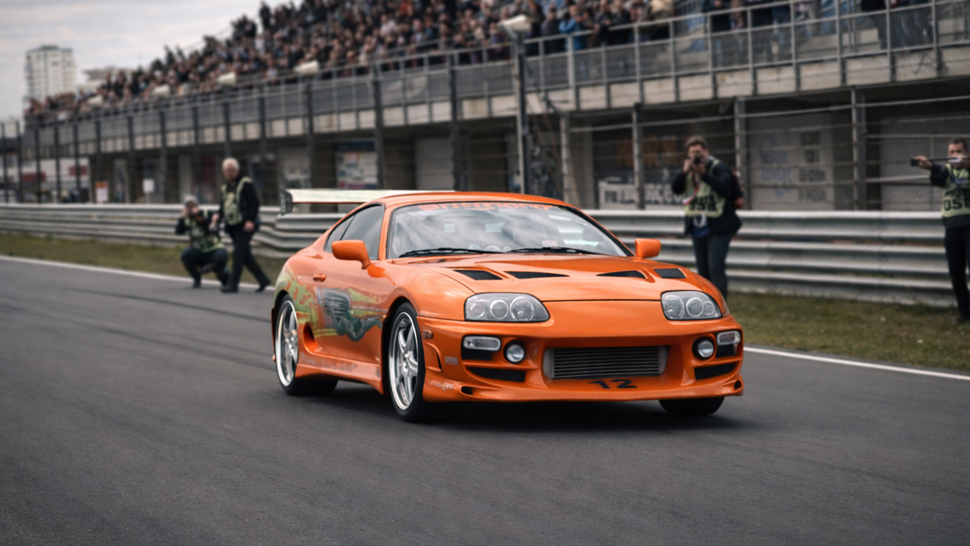 Performance cars take on the track