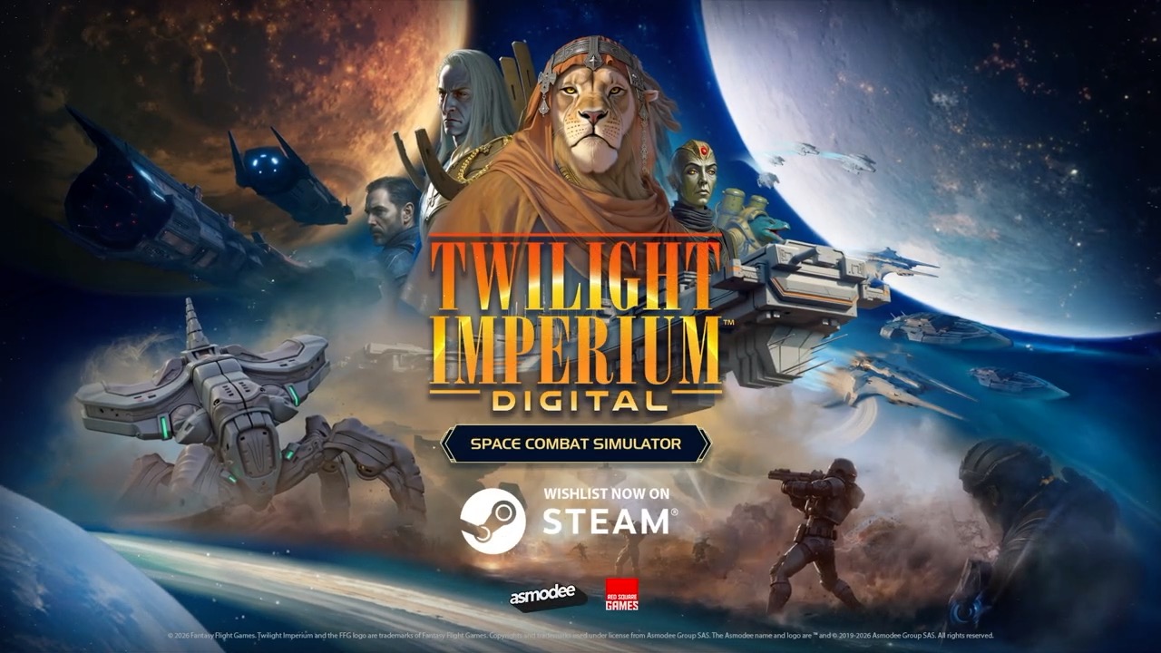 Twilight Imperium digital official space combat simulator trailer