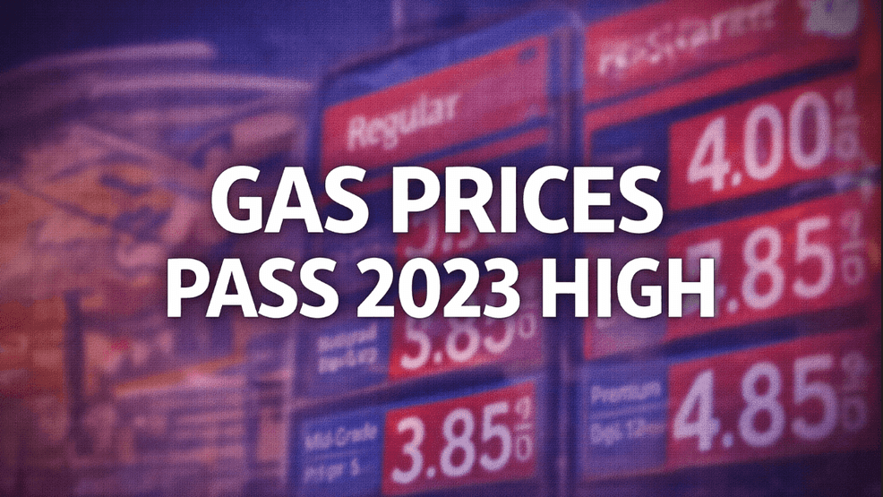Pennsylvania gas prices keep climbing as drivers feel the squeeze