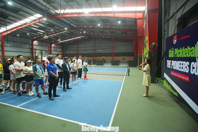Sôi nổi giải Pickleball – The Pioneers Cup chào mừng 95 năm ngày thành lập Đoàn