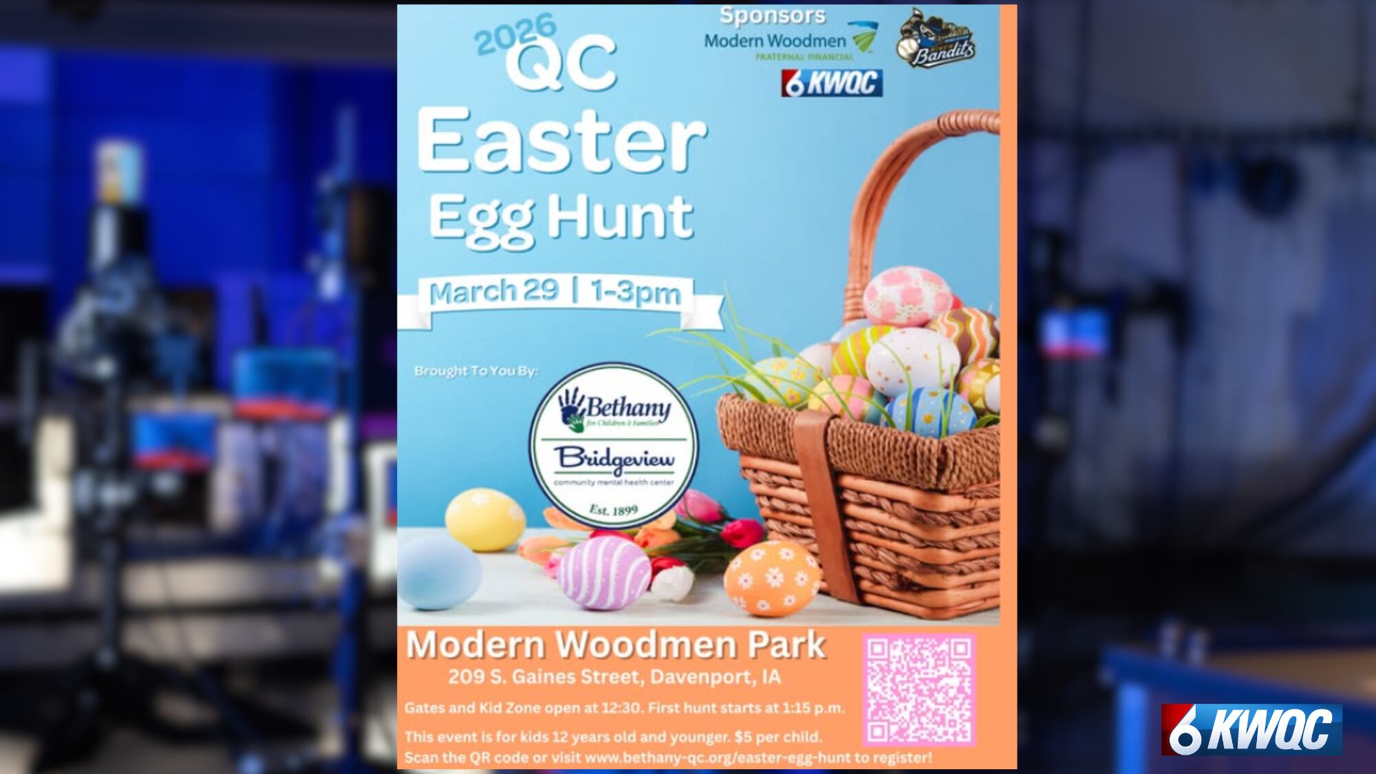 Easter egg hunt takes over Modern Woodmen Park to benefit Bethany for ...