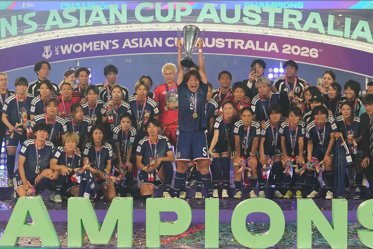 Image for Japan wins Women's Asian Cup, beating Australia 1-0 on Hamano's early strike