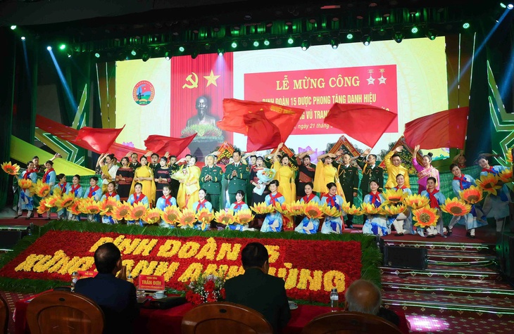 Binh đoàn 15 được phong danh hiệu Anh hùng Lực lượng vũ trang nhân dân