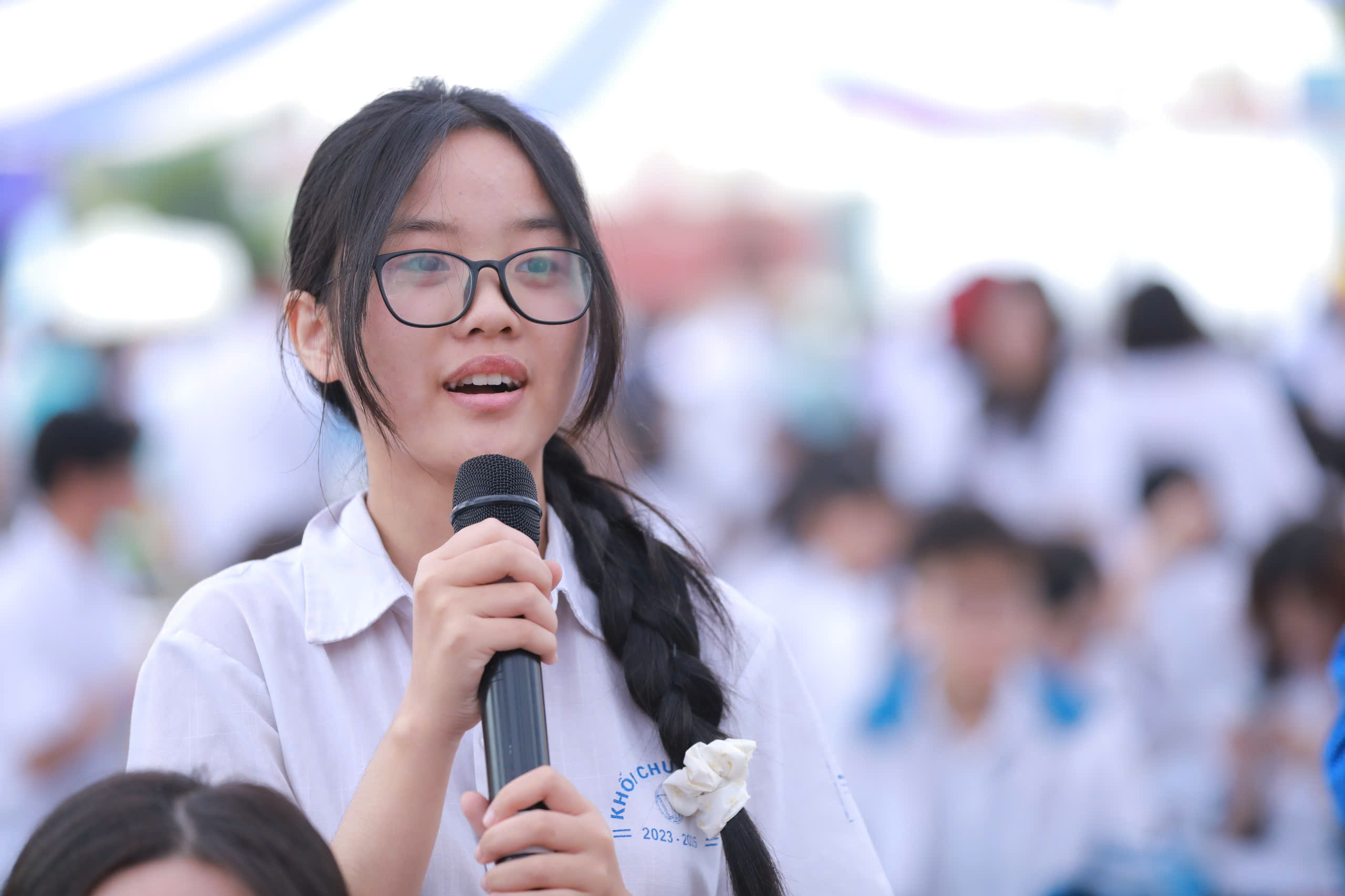 Học sinh Hải Phòng 'hỏi khó' chọn ngành: Học ứng dụng hay nghiên cứu, có bị AI cướp nghề?