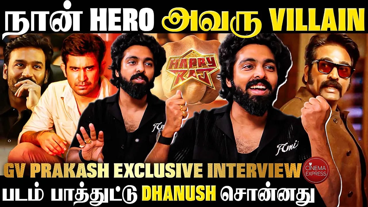 Watch: GV Prakash and Maria Raja Elanchezian interview for Happy Raj ...