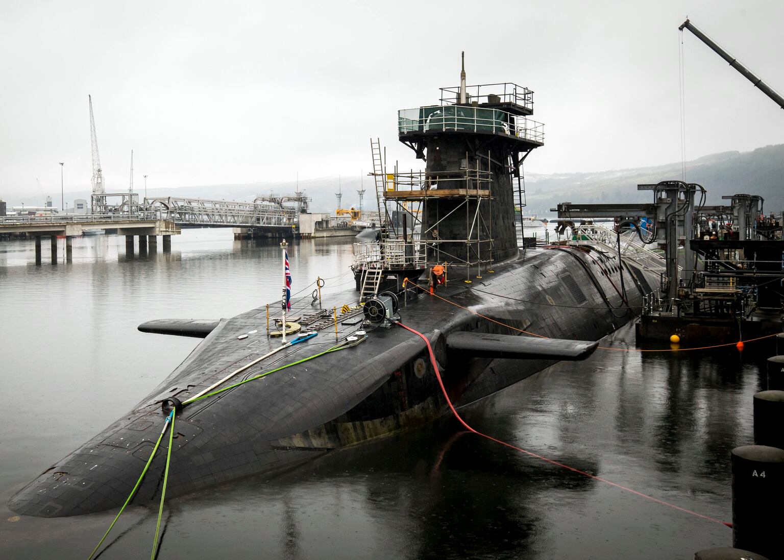 Iranian man and Romanian woman charged after submarine base incident<br><br>