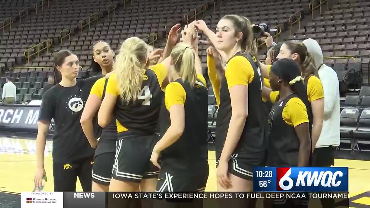 Iowa at home for opening rounds of NCAA tournament