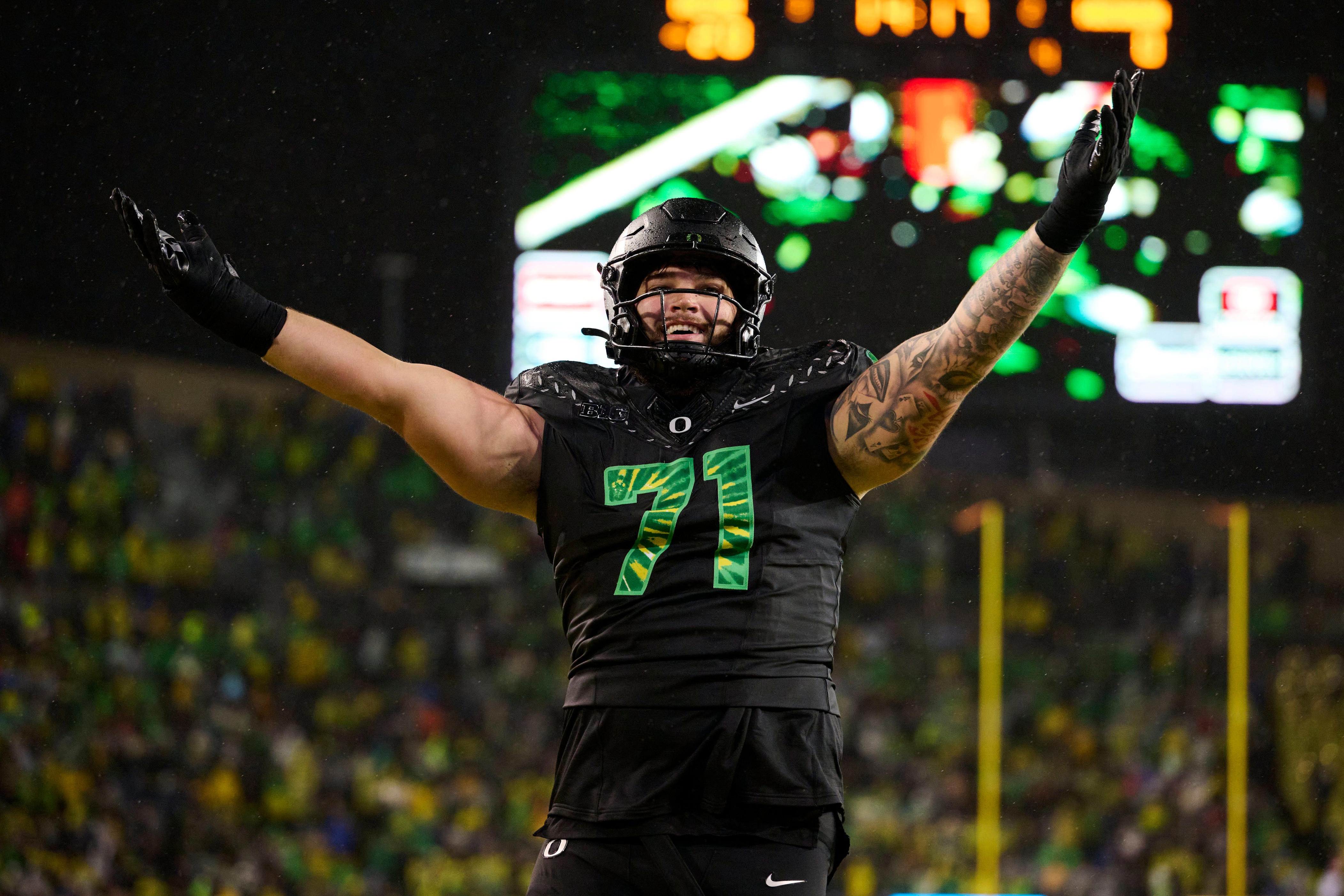Titans reportedly show interest in Big Ten offensive tackle