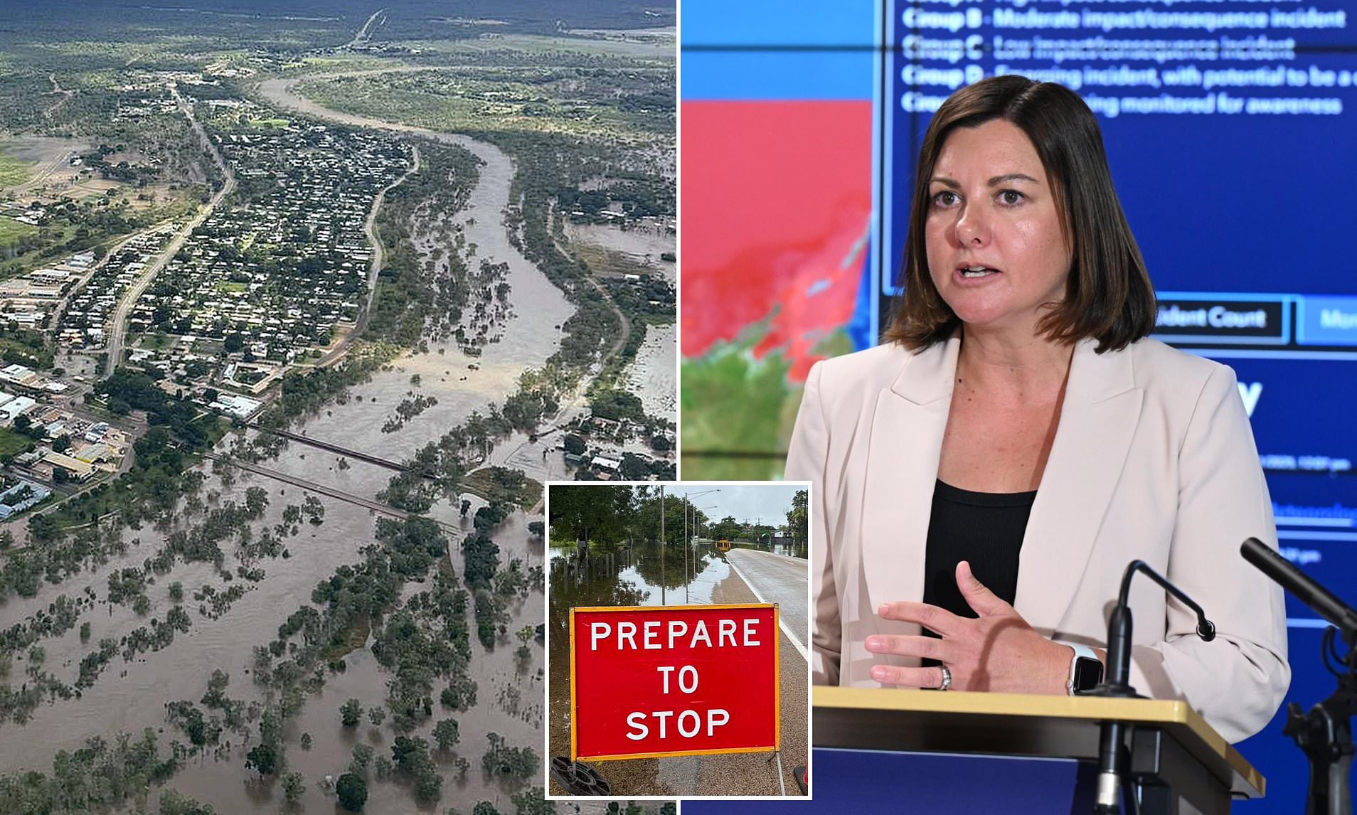 Hospital urgently evacuates pregnant women as Tropical Cyclone Narelle wreaks havoc<br><br>