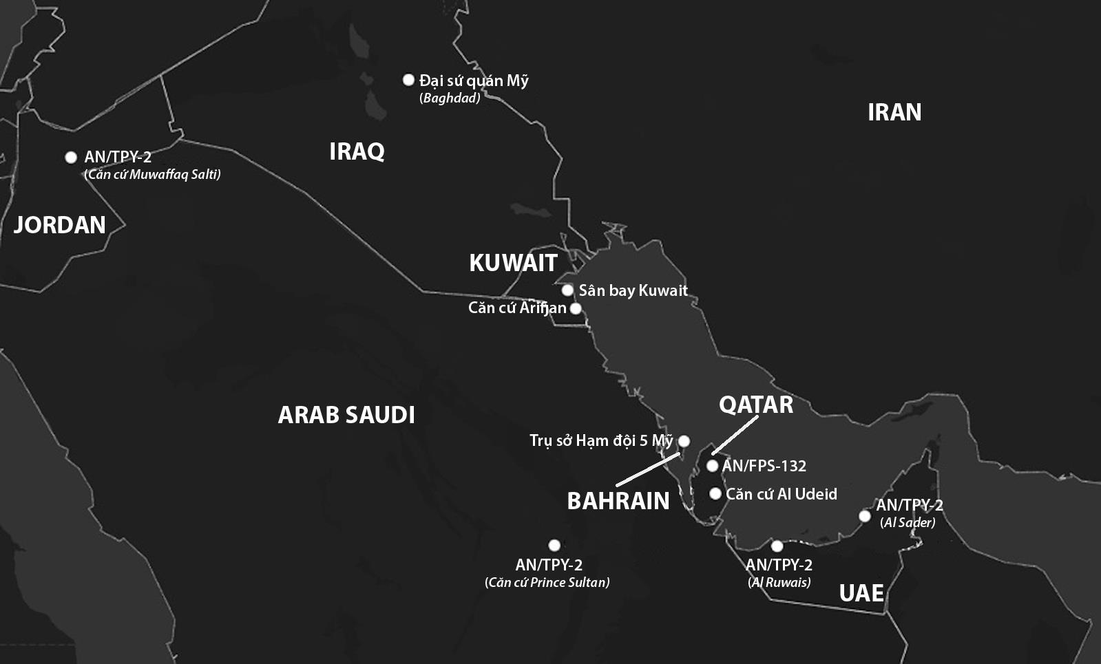 Thiệt hại với mạng lưới radar mắt thần của Mỹ sau 3 tuần xung đột