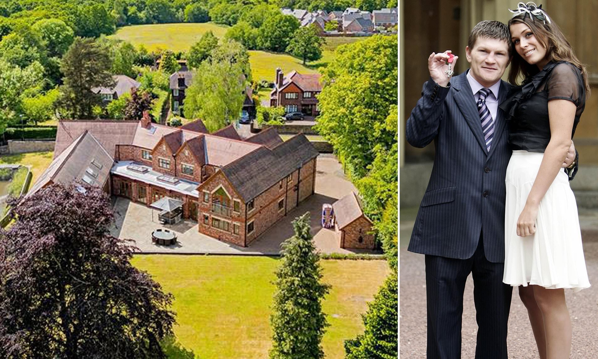 Ricky Hatton's mansion goes back on the market for £1.65m - £200,000 ...