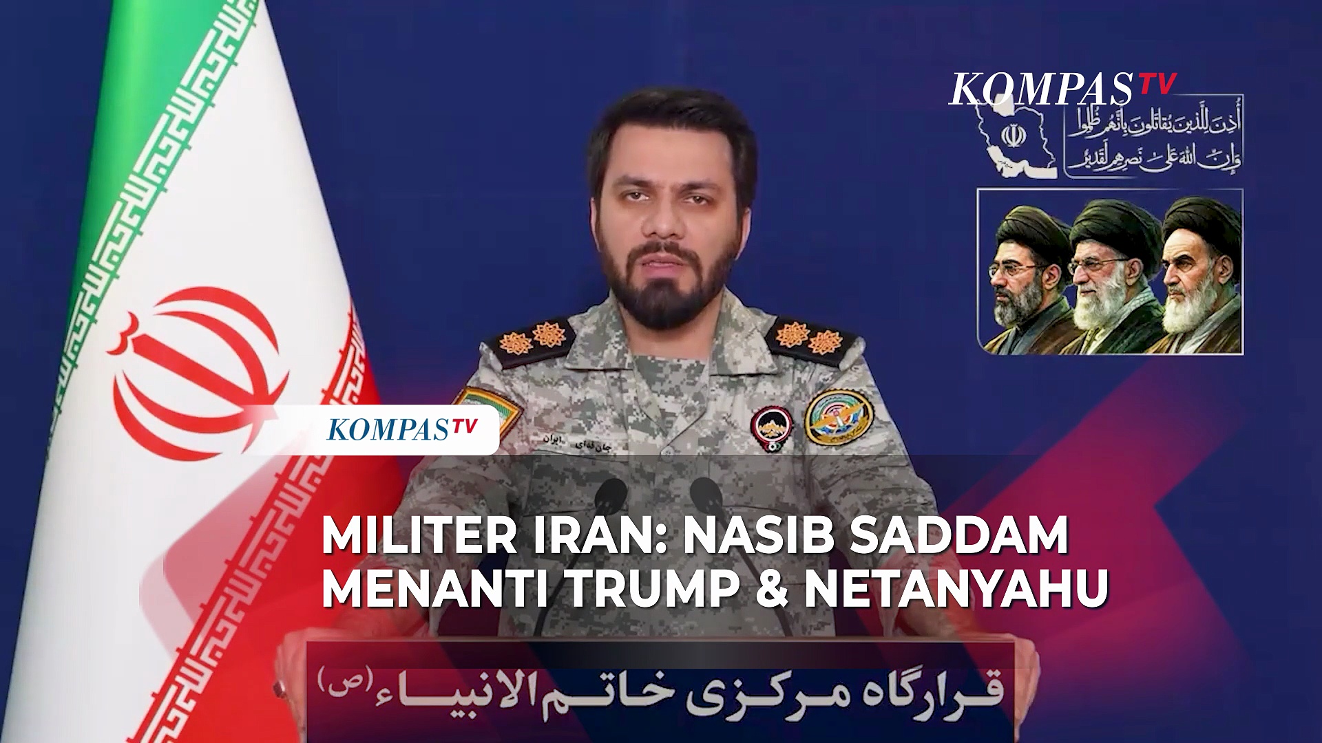 Militer Iran: Kami buka gerbang api untuk sarang tersembunyi tentara AS!