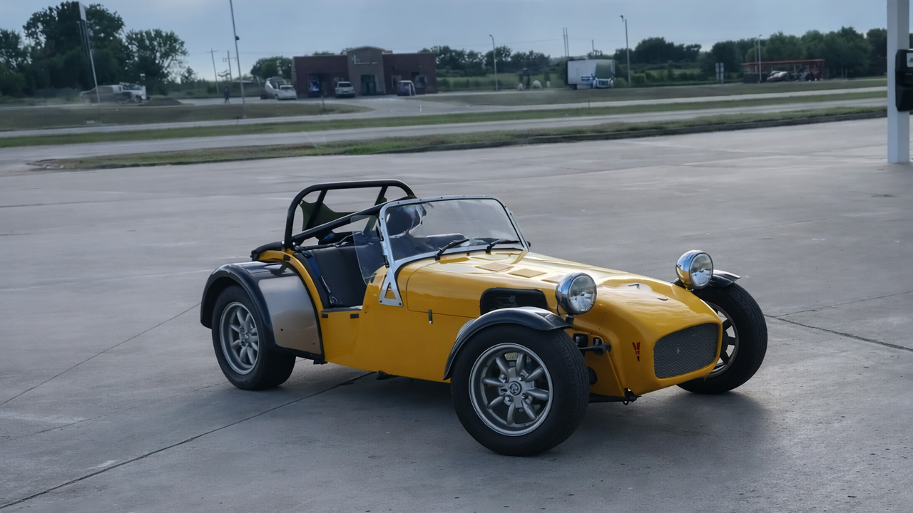 What Happens Driving a Race Car Cross Country?