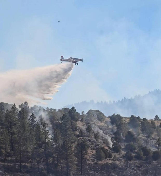 Officials update progress on containing wildfires in southern Colorado