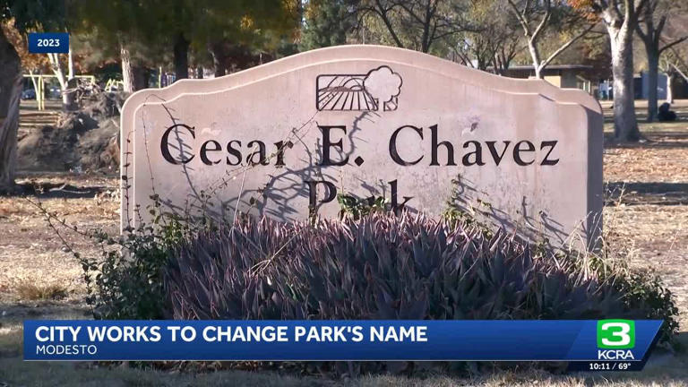 Modesto's César E Chávez Park to be renamed amid renovations