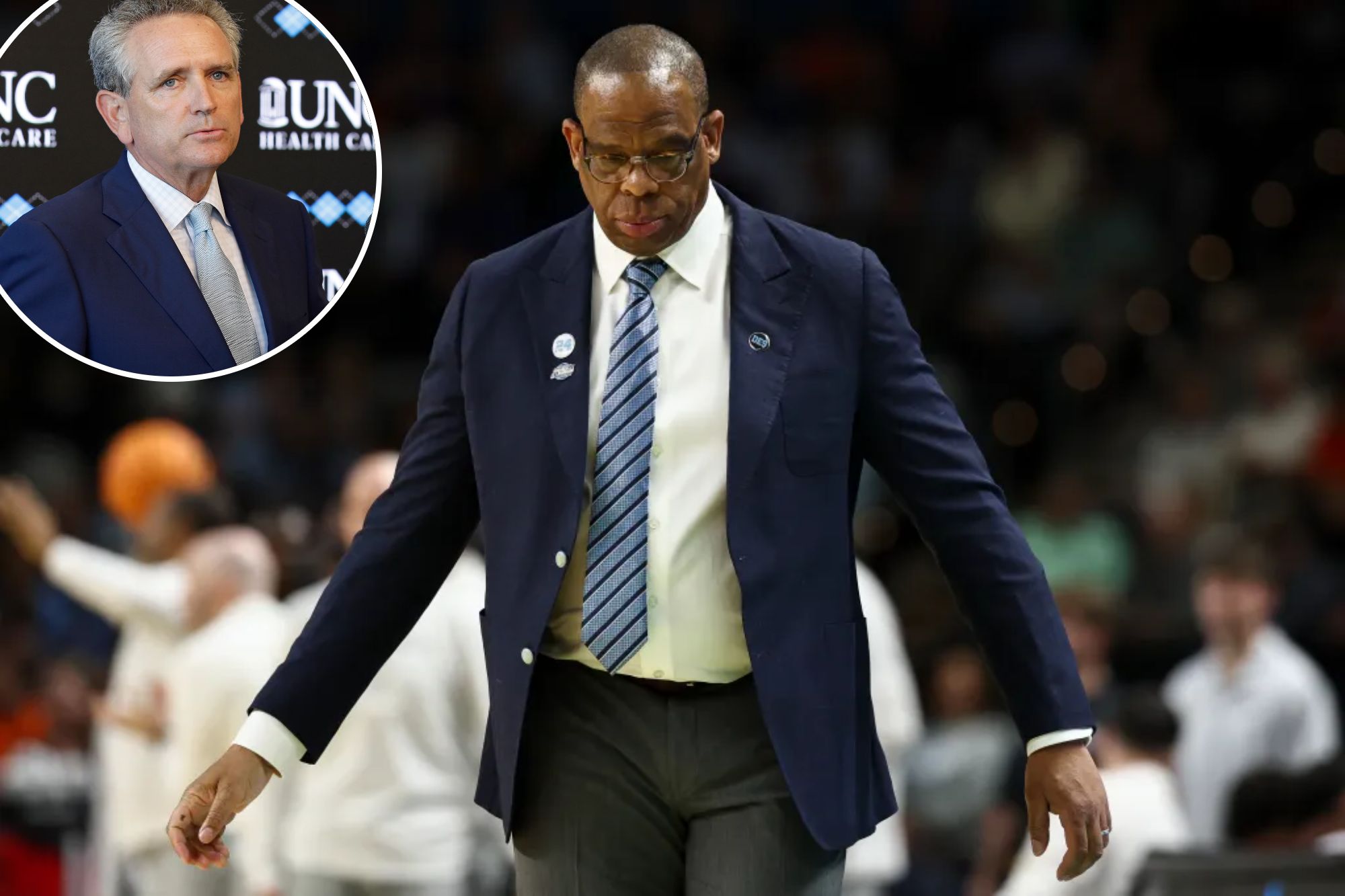 Hubert Davis’ UNC future up in the air after March Madness choke as boosters lose faith<br><br>
