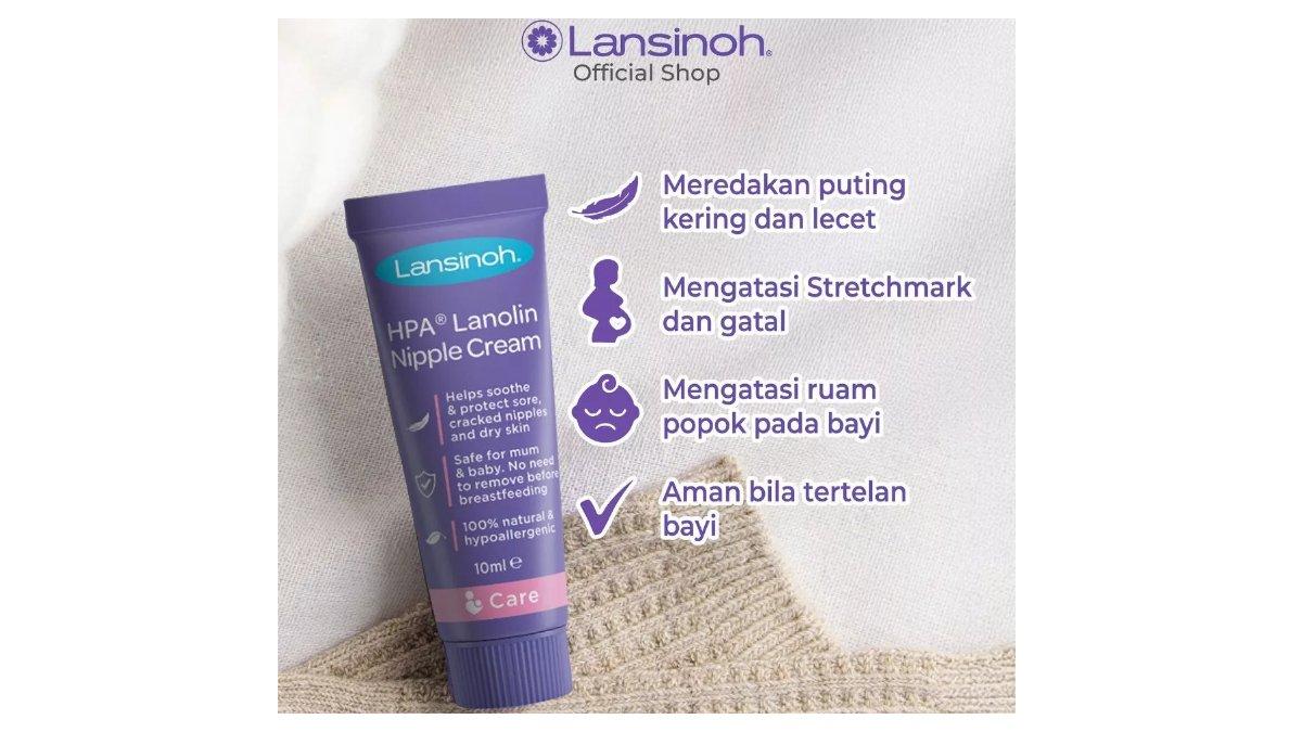 AA1Z7SAB Ulasan lengkap Lansinoh HPA lanolin nipple cream: Manfaat dan kelebihannya