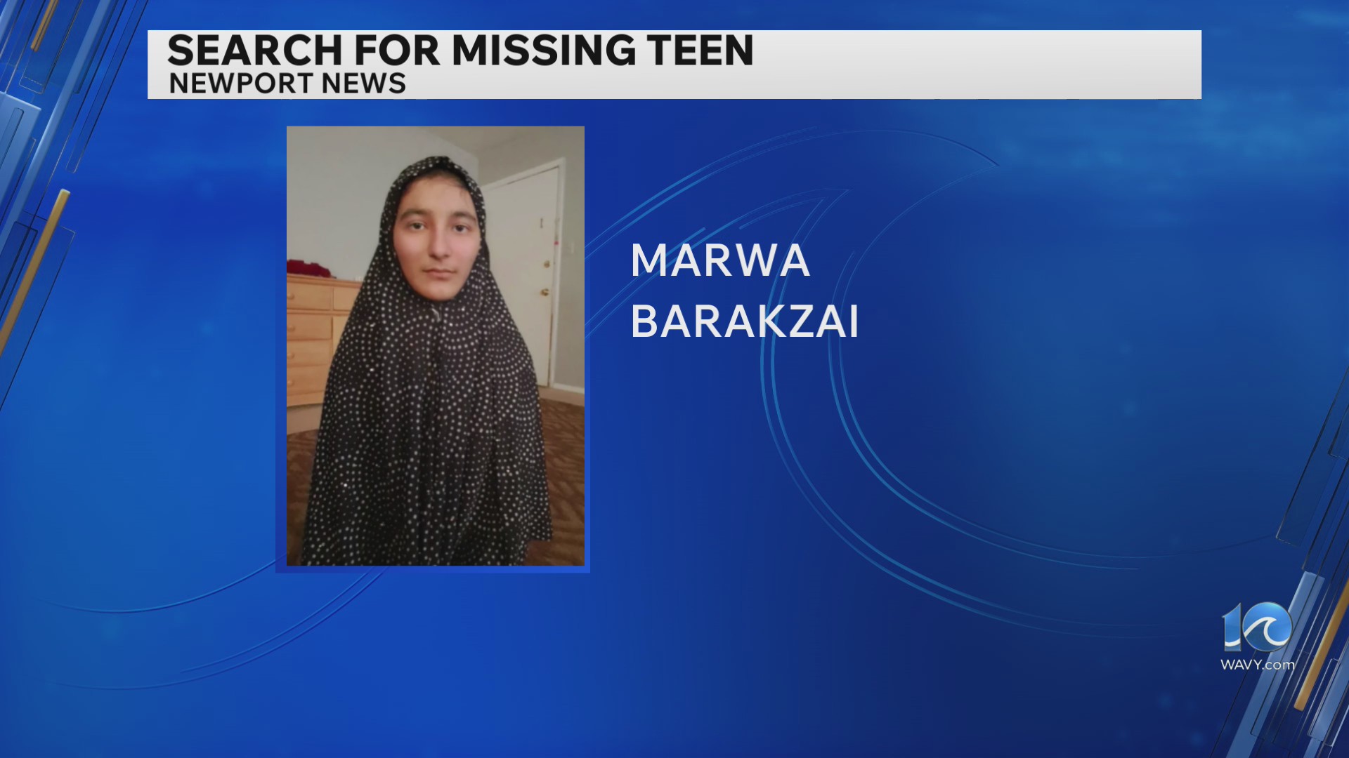 CODI alert issued for missing Newport News teen