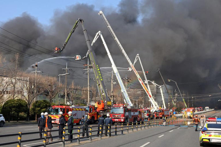 South Korea auto parts factory explosion sees 14 dead and 59 injured in ...