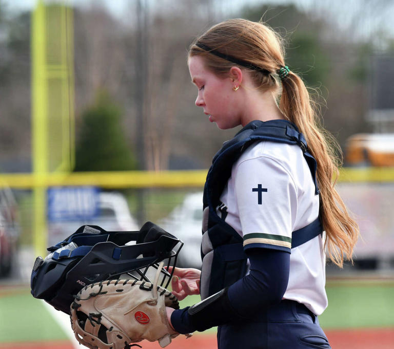 Father McGivney softball powers past Maryville Christian in rout