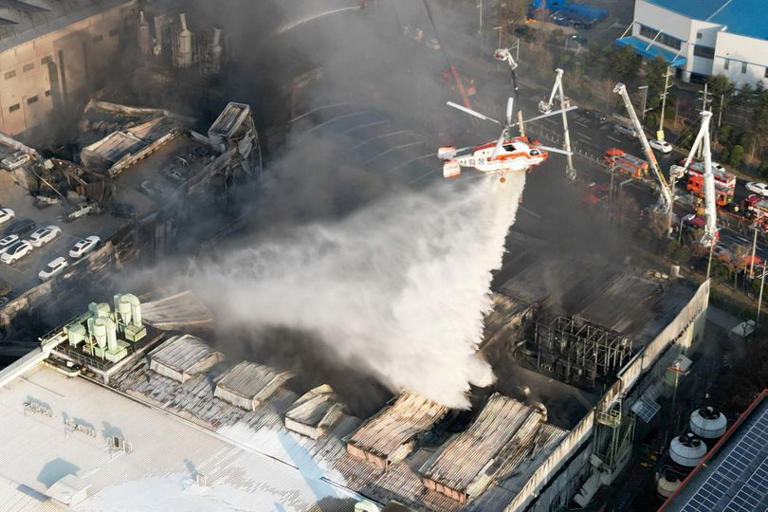 South Korea auto parts factory explosion sees 14 dead and 59 injured in ...