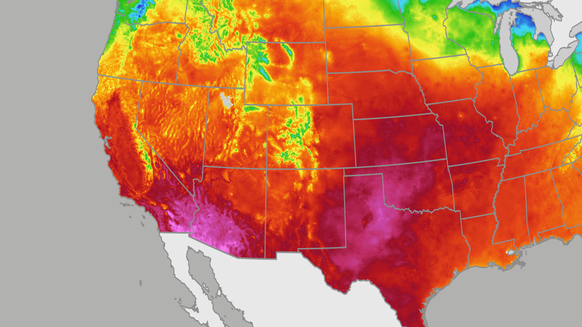 More records to fall in the West, heat spreads to central US