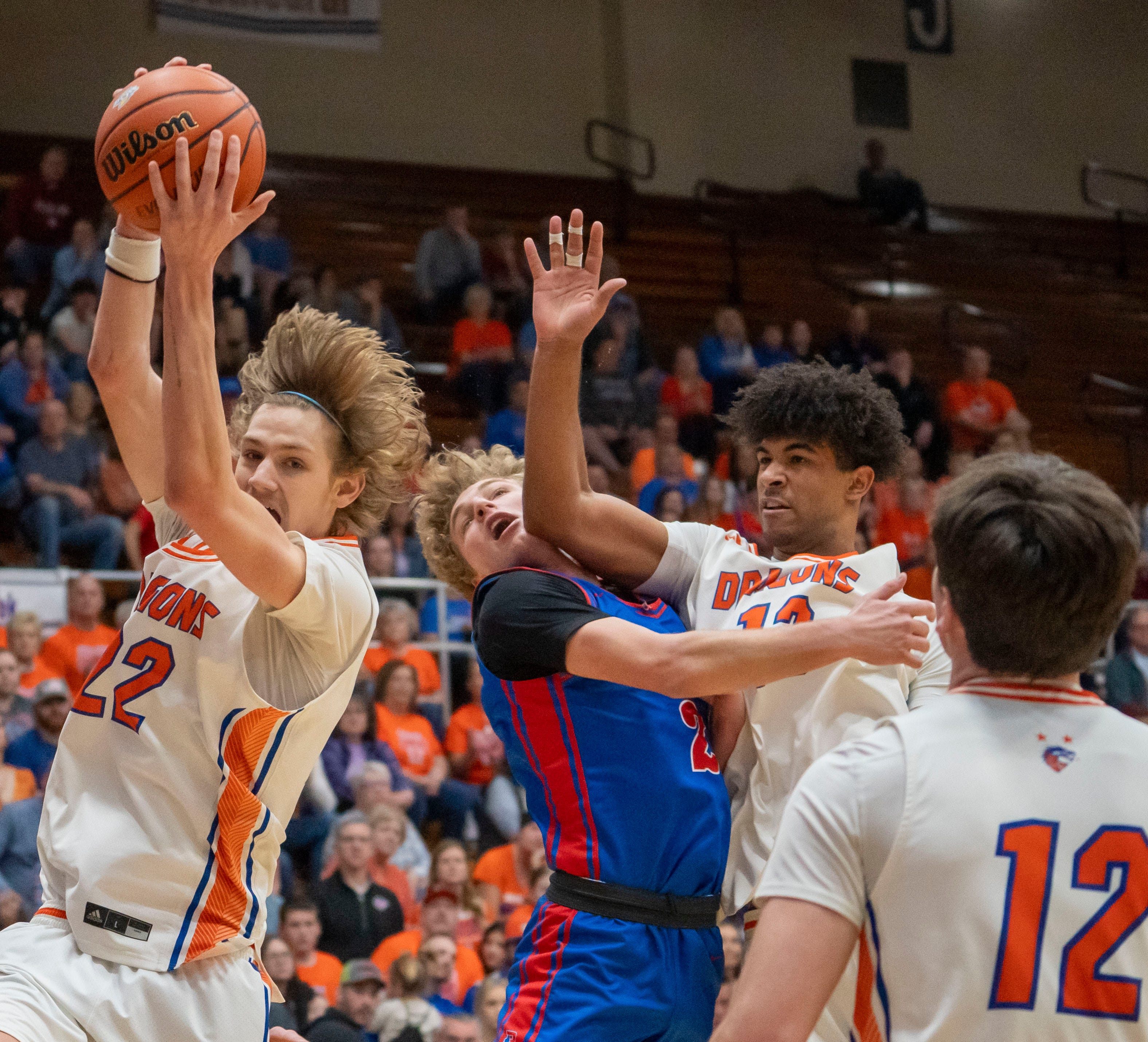 No. 1 Silver Creek, No. 3 Cathedral advance in 3A semistate at Seymour