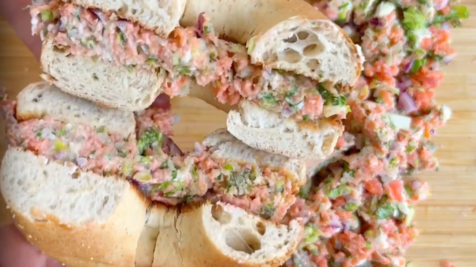 Viral chopped sandwich | Loaded, crunchy, and totally addictive