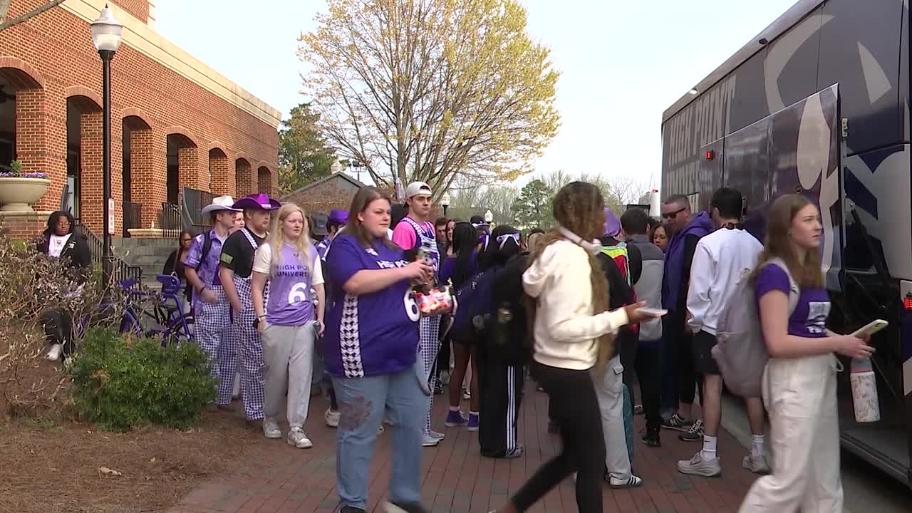 High Point University students head to Portland for NCAA tournament