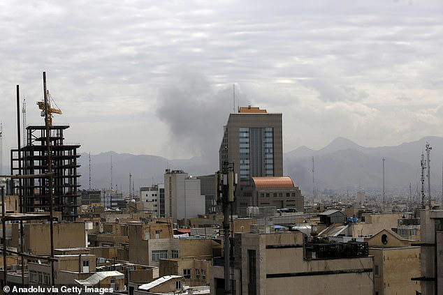 Israel hits Iran with MASSIVE air strike as ammuniton dump is blown sky ...