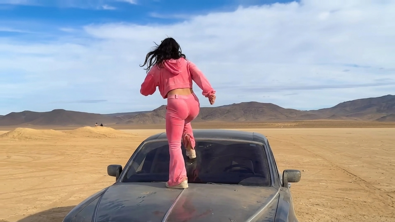 She got angry and started destroying a $500,000 car