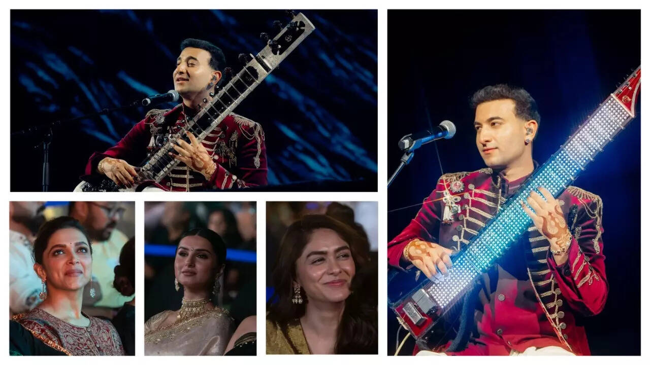 Sitar, soul and spectacle: Rishabh Rikhiram Sharma casts a spell over ...