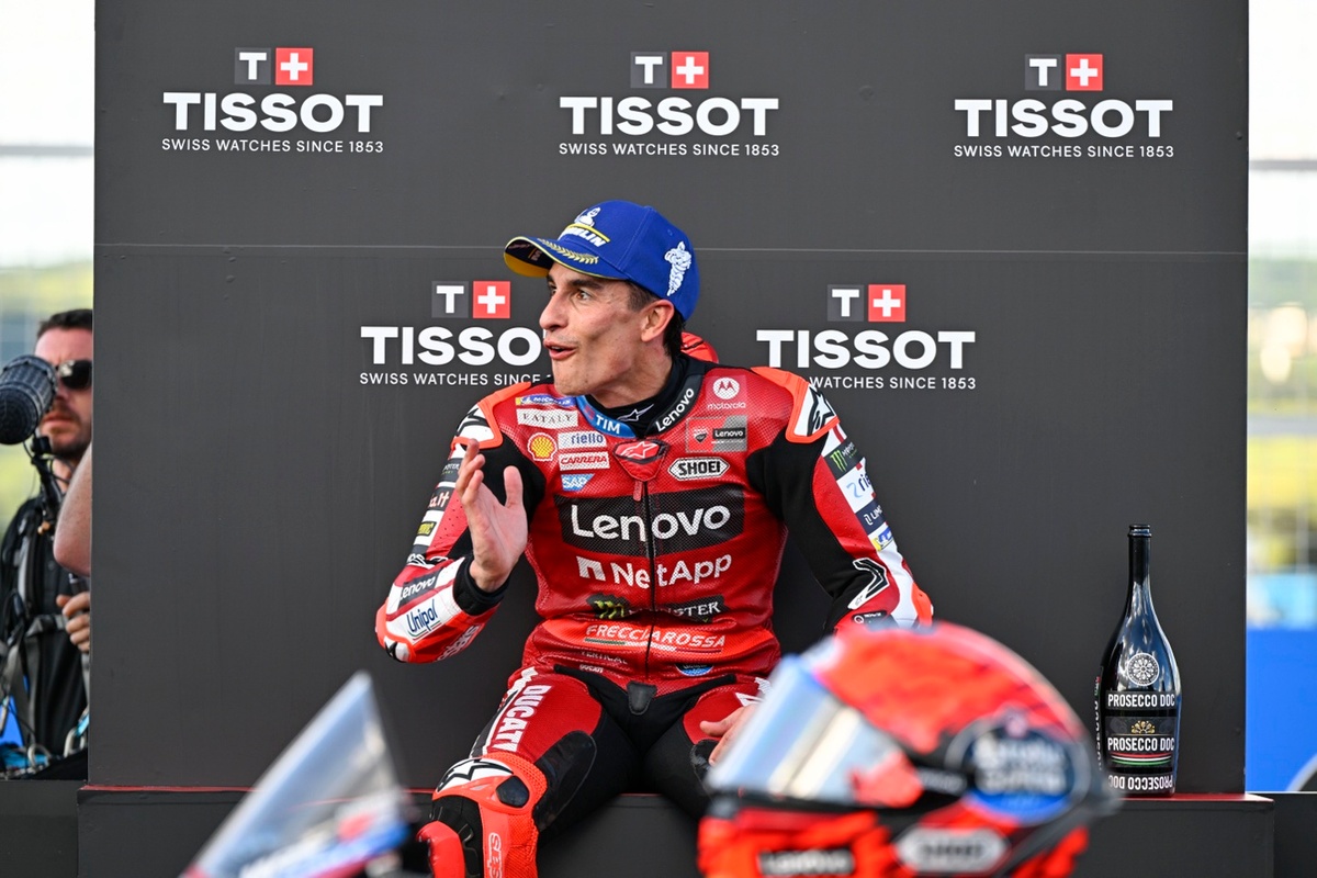 Márquez: "Tengo gestos encima de la moto que no termino de entender"