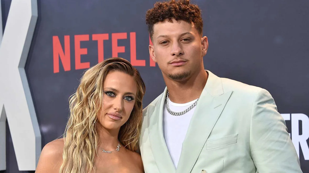 Image for Patrick Mahomes’s wife Brittany Mahomes breaks silence on the dark side of motherhood as he credits her for holding the family together