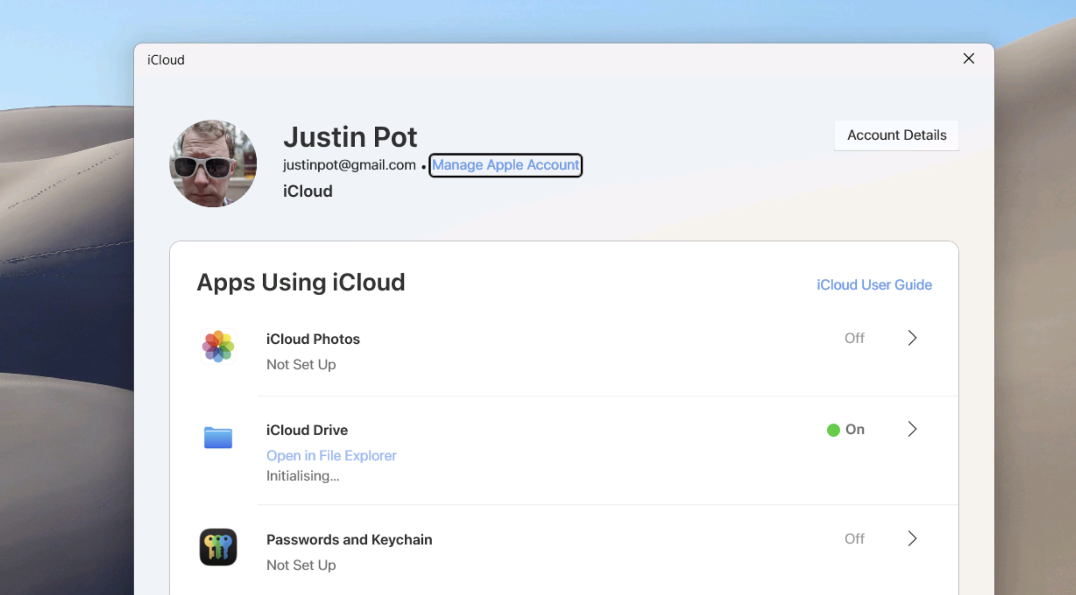 Apple iCloud Drive