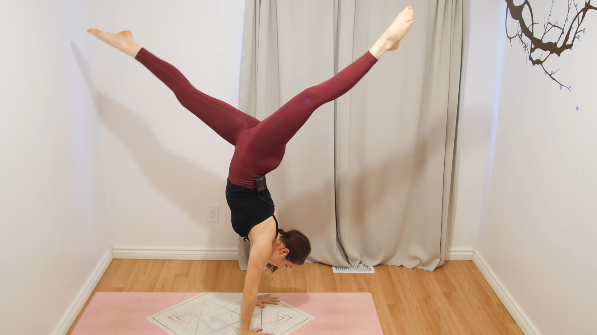 Step by step guide to wall assisted handstands