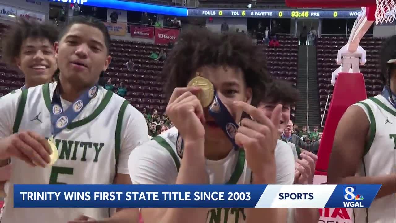 Trinity boys basketball wins first state title since 2003