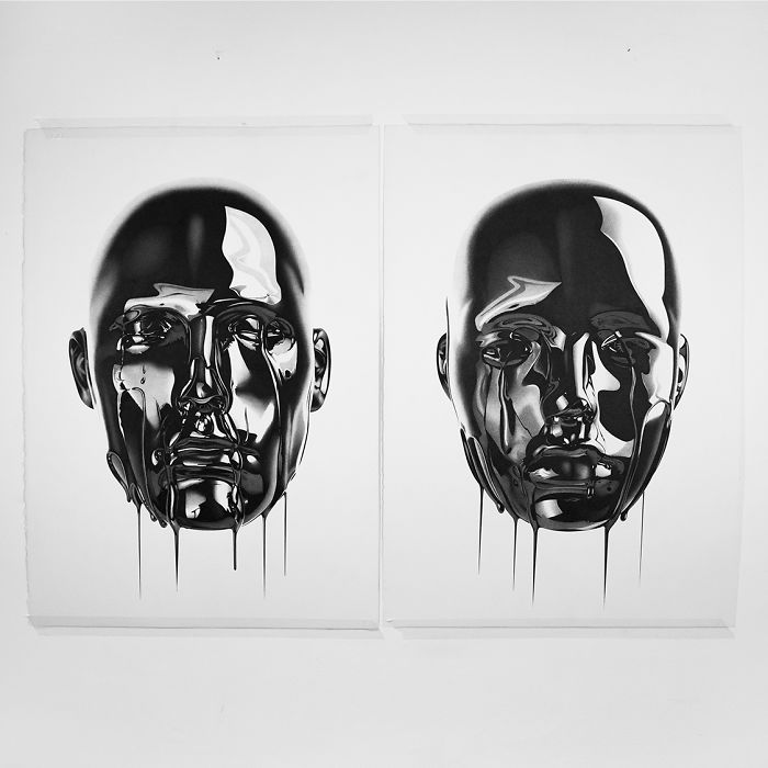 50 ultra-realistic pen drawings of pop culture objects