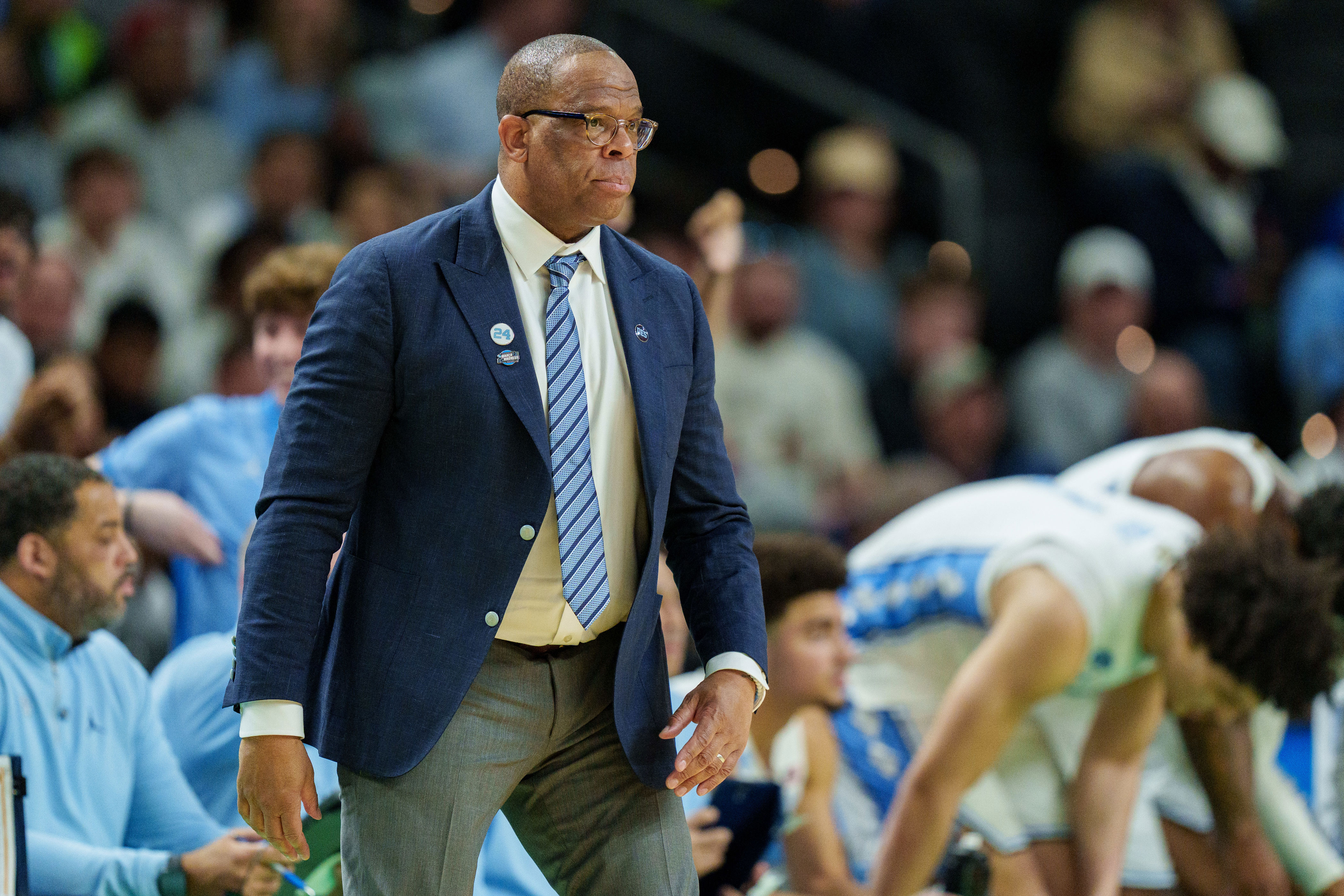 North Carolina decision on coach Hubert Davis
